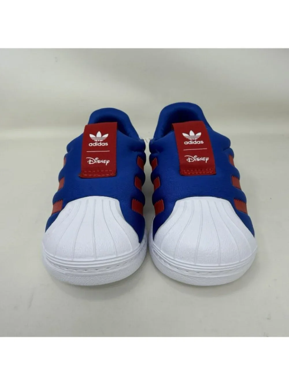 Adidas Superstar 360 Disney Goofy Slip On Shoes Blue White Toddler Size 7K